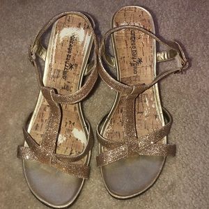 Montego Bay Club wedges, size 7.5.